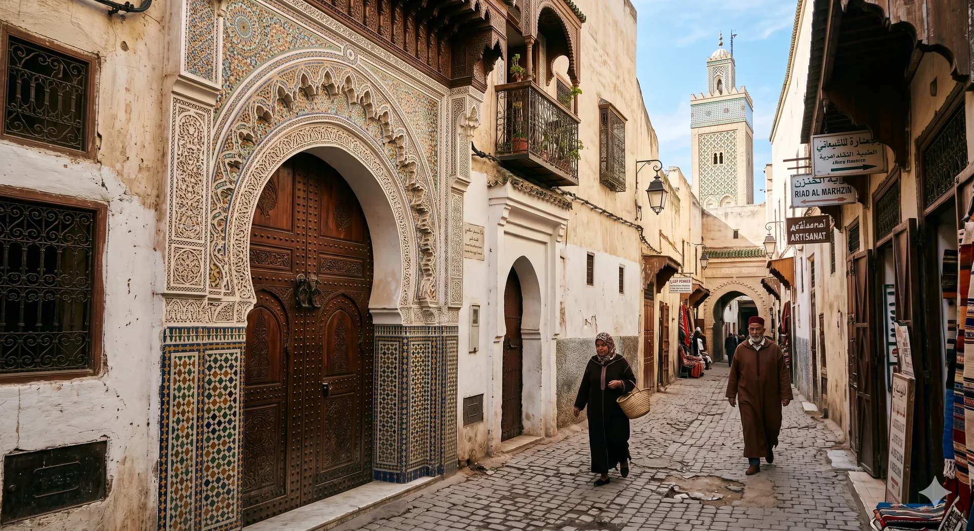 Architecture marocaine du lieu NEXUS à Tanger